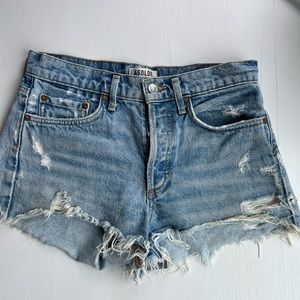 AGOLDE Parker Vintage Cut Off Short